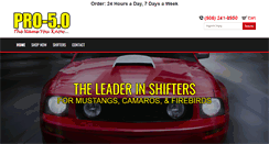 Desktop Screenshot of pro50.com